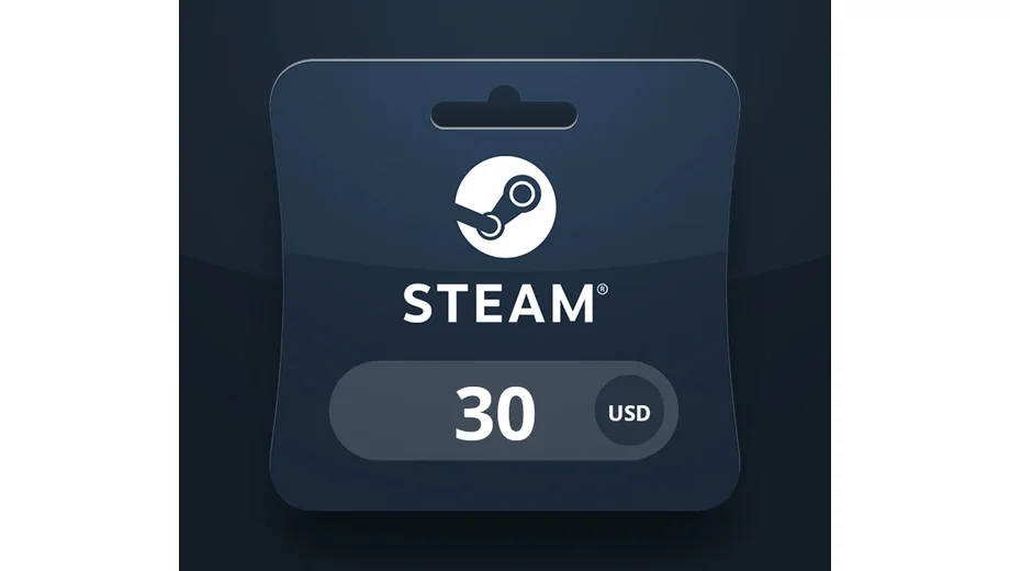 Steam Wallet 30 USD Gift Card (Africa) gallery image 2