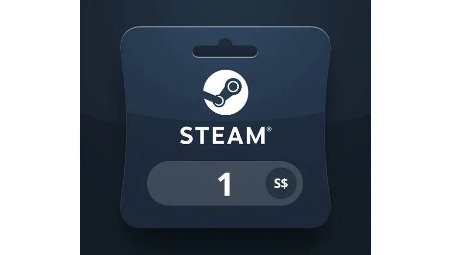 Steam Wallet 1 SGD Gift Card (Global) gallery image 2