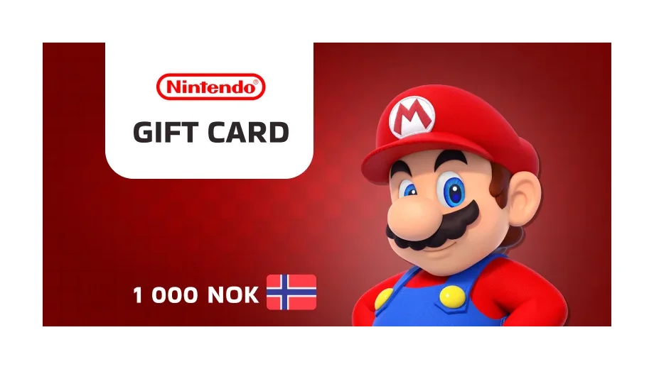 Nintendo eShop 1000 NOK Gift Card (Norway) gallery image 2