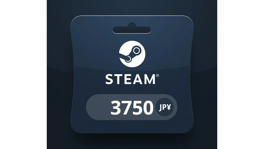 Steam Wallet 3750 JPY Gift Card (Asia) gallery image 2