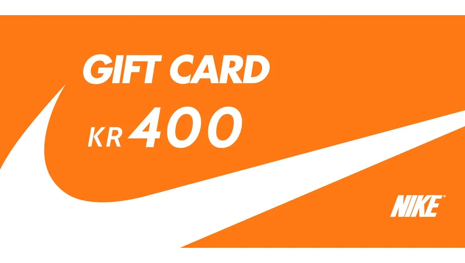Nike 400 DKK Gift Card (Denmark) gallery image 2
