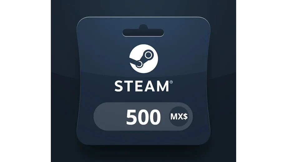 Steam Wallet 500 MXN Gift Card (Global) gallery image 2