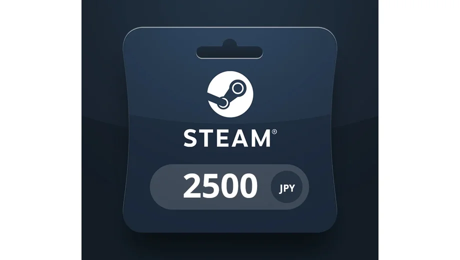 Steam Wallet 2500 JPY Gift Card (Asia) gallery image 2