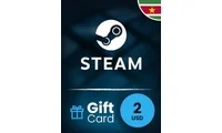 Steam Wallet 2 USD Gift Card (Suriname) thumb 2