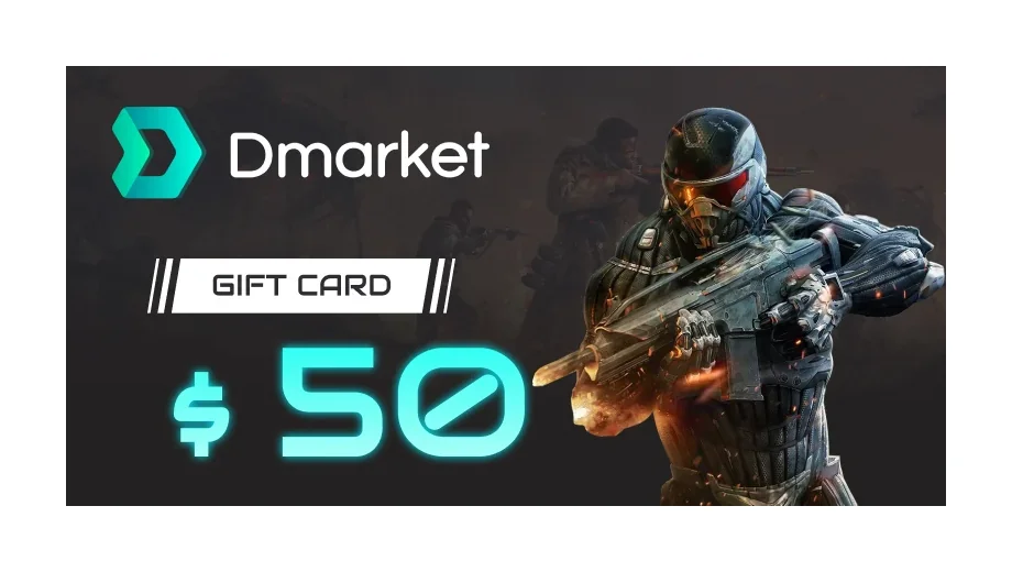 DMarket 50 USD Gift Card (Global) gallery image 2