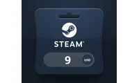 Steam Wallet 9 USD Gift Card (Africa) thumb 2