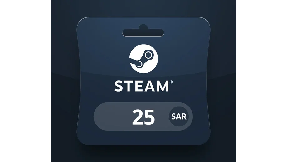 Steam Wallet 25 SAR Gift Card (Global) gallery image 2