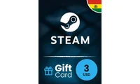 Steam Wallet 3 USD Gift Card (Bolivia) thumb 2
