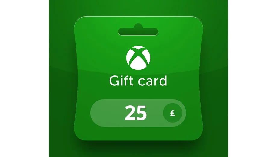 Xbox 25 GBP Gift Card (United Kingdom) gallery image 2