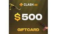 Clash.gg 500 USD Gift Card (Global) thumb 2