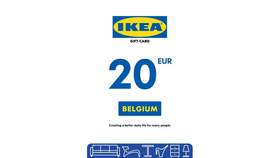 IKEA 20 EUR Gift Card (Belgium) gallery image 2