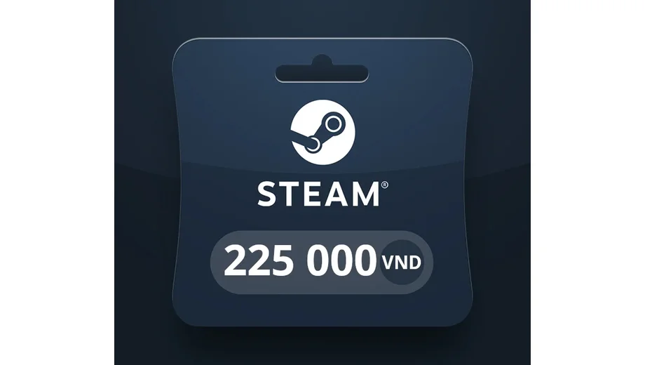 Steam Wallet 225000 VND Gift Card (Global) gallery image 2