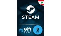 Steam Wallet 8 USD Gift Card (Lebanon) thumb 2