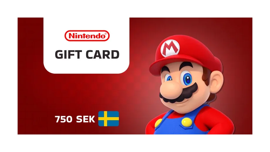 Nintendo eShop 750 SEK Gift Card (Sweden) gallery image 2