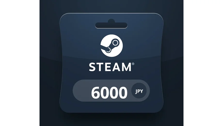 Steam Wallet 6000 JPY Gift Card (Asia) gallery image 2