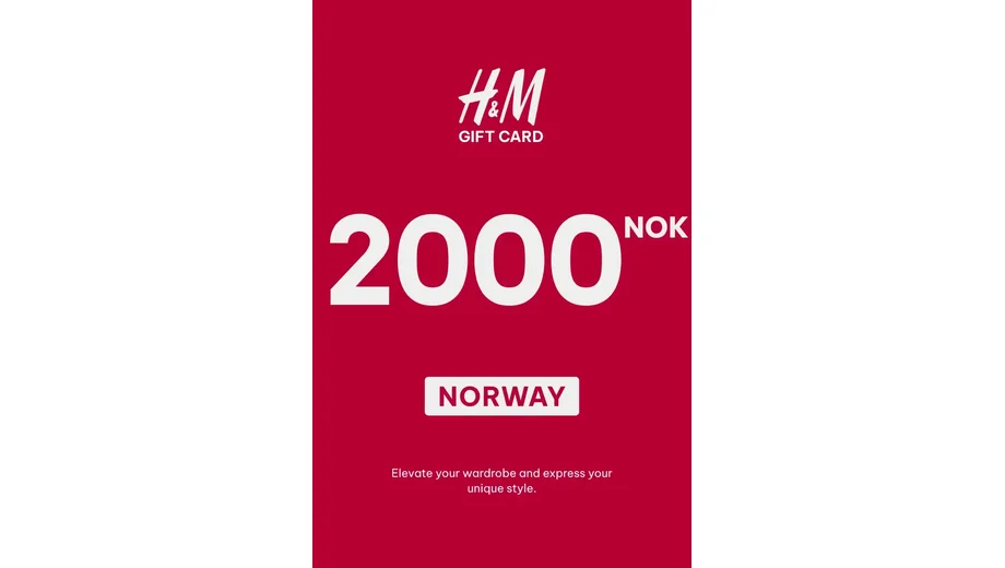 H&M 2000 NOK Gift Card (Norway) gallery image 2