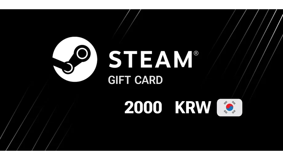 Steam Wallet 2000 KRW Gift Card (Korea) gallery image 2
