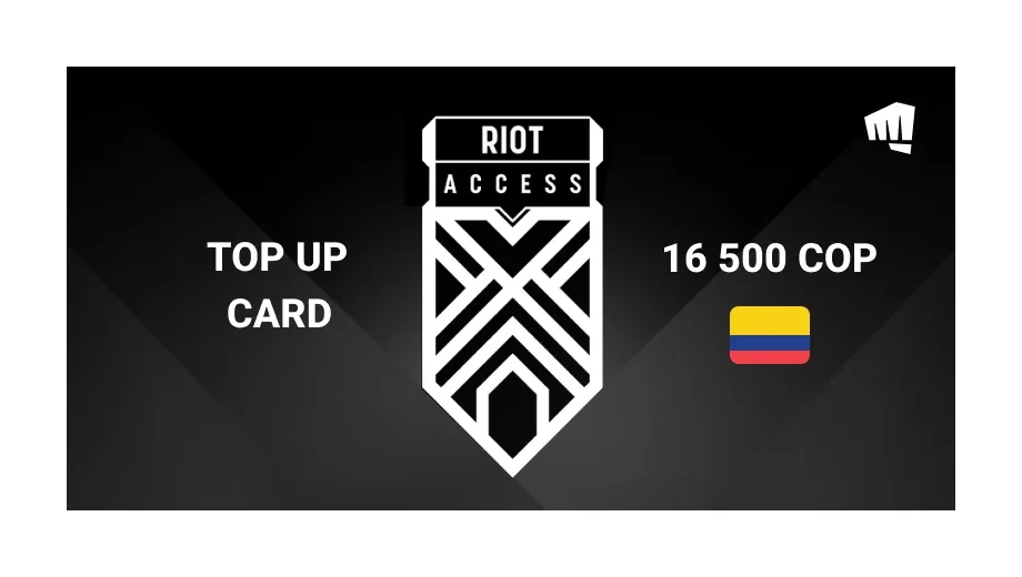 Riot Access 16500 COP Gift Card (Colombia) gallery image 2