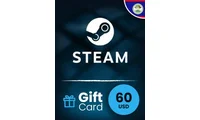 Steam Wallet 60 USD Gift Card (Belize) thumb 2