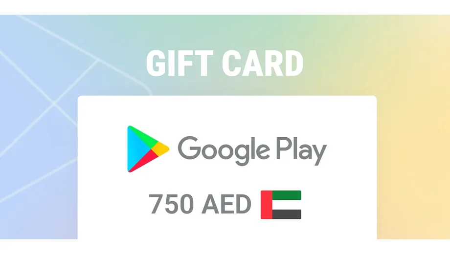 Google Play 750 AED Gift Card (UAE) gallery image 2