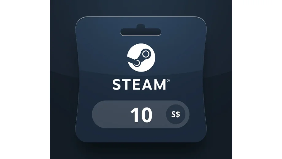 Steam Wallet 10 SGD Gift Card (Asia) gallery image 2
