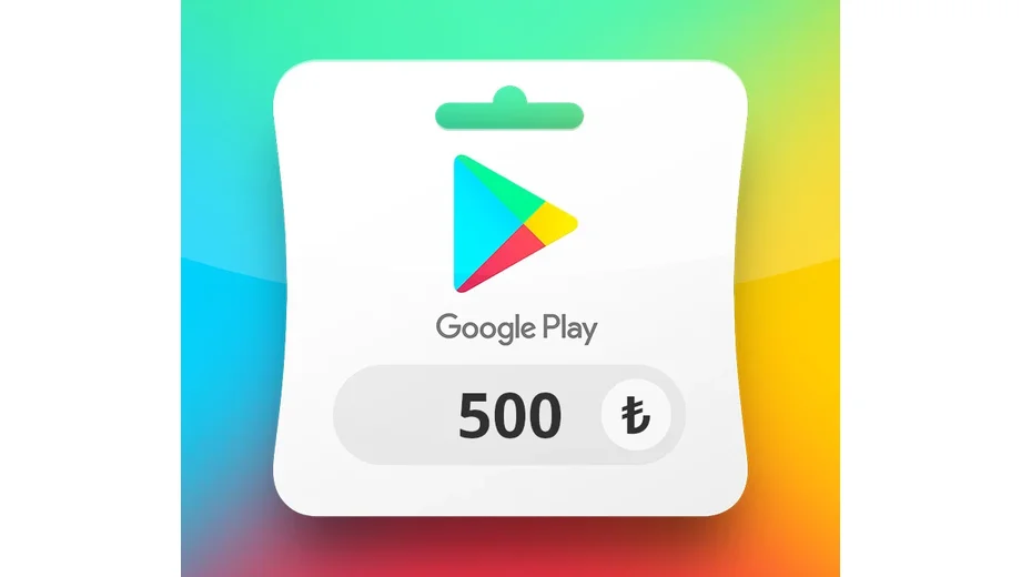 Google Play 500 TRY Gift Card (Asia) gallery image 2