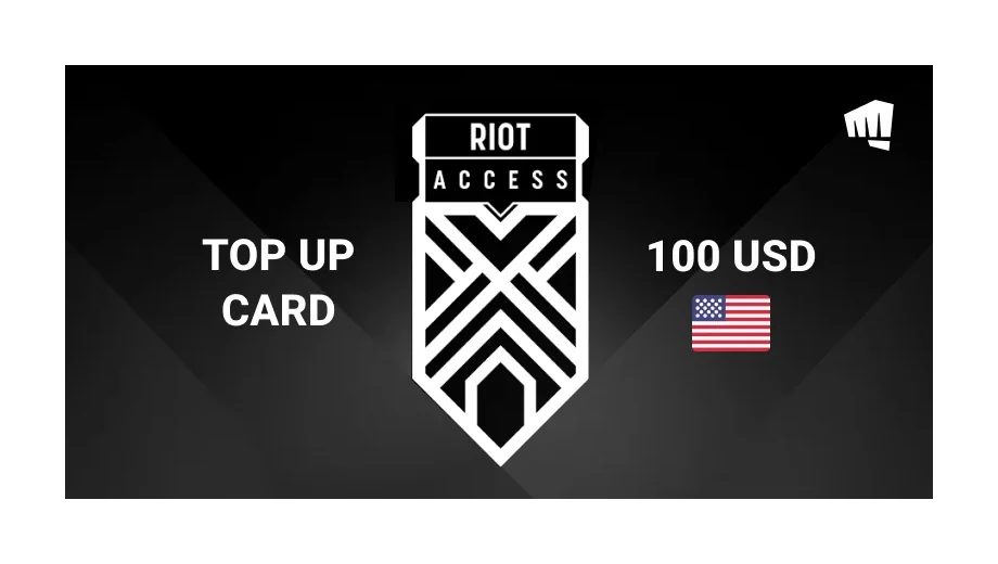 Riot Access 100 USD Gift Card (United States) gallery image 2