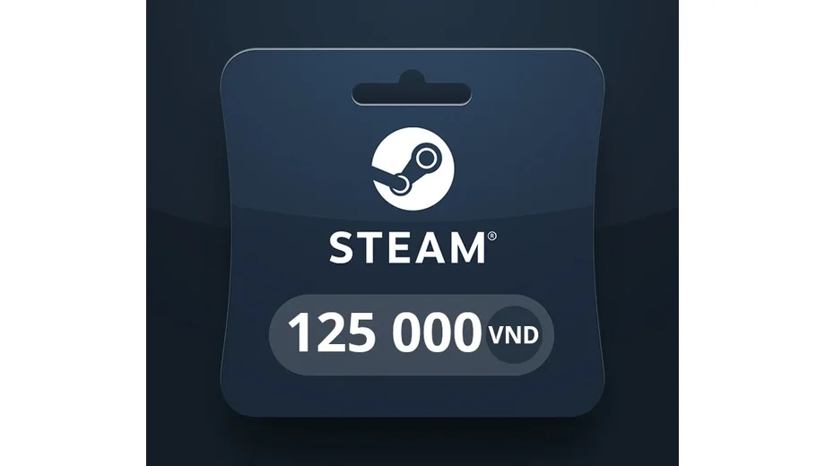 Steam Wallet 125000 VND Gift Card (Global) gallery image 2