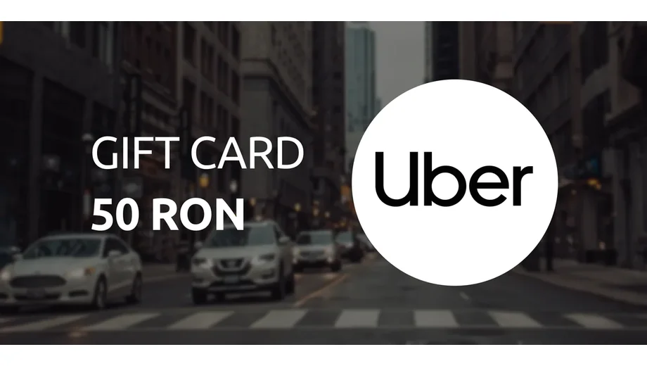Uber 50 RON Gift Card (Romania) gallery image 2