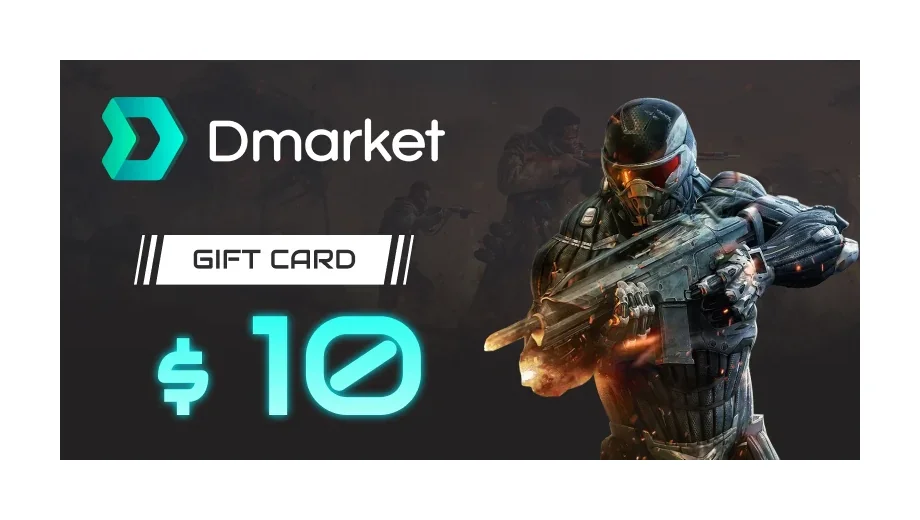 DMarket 10 USD Gift Card (Global) gallery image 2