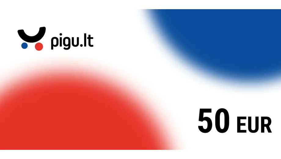 Pigu.it 50 EUR Gift Card (Lithuania) gallery image 2