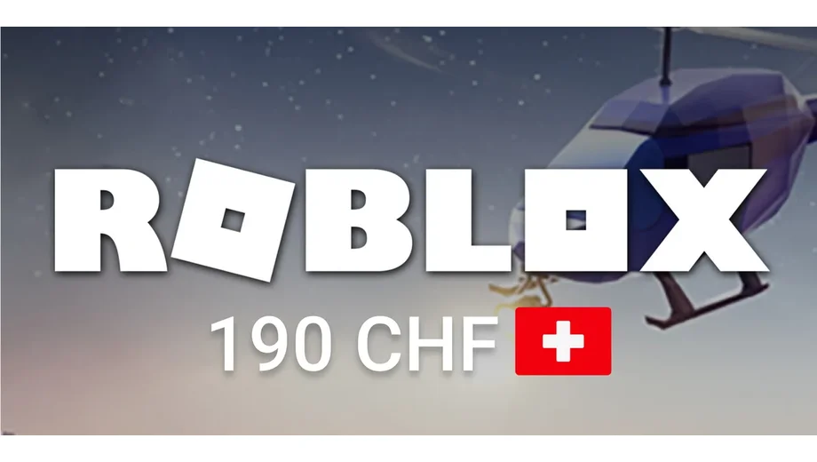Roblox 190 CHF Gift Card (Switzerland) gallery image 2