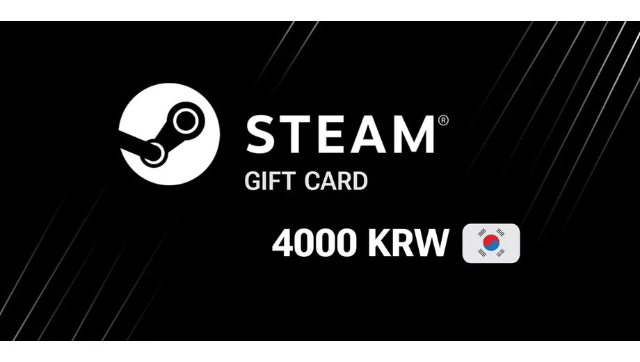 Steam Wallet 4000 KRW Gift Card (Korea) gallery image 2