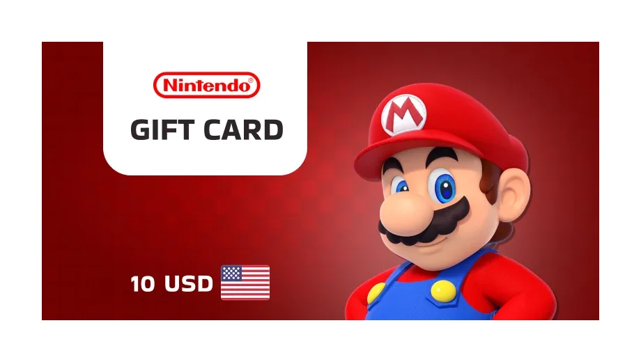 Nintendo eShop 10 USD Gift Card (United States) gallery image 2