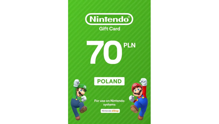 Nintendo eShop 70 PLN Gift Card (Poland) gallery image 2