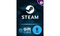 Steam Wallet 8 USD Gift Card (Belize) thumb 2