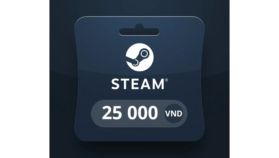 Steam Wallet 25000 VND Gift Card (Global) gallery image 2