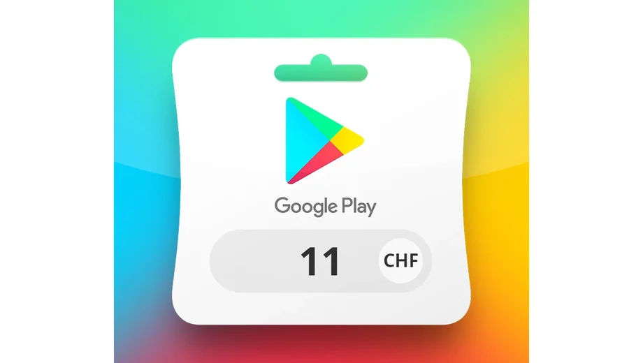 Google Play 11 CHF Gift Card (Switzerland) gallery image 2