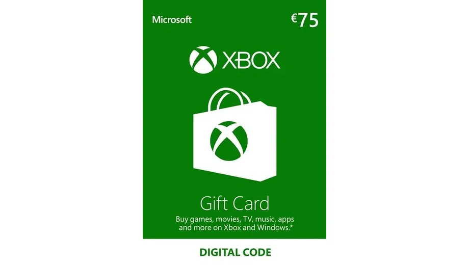 Xbox 75 EUR Gift Card (Germany) gallery image 2