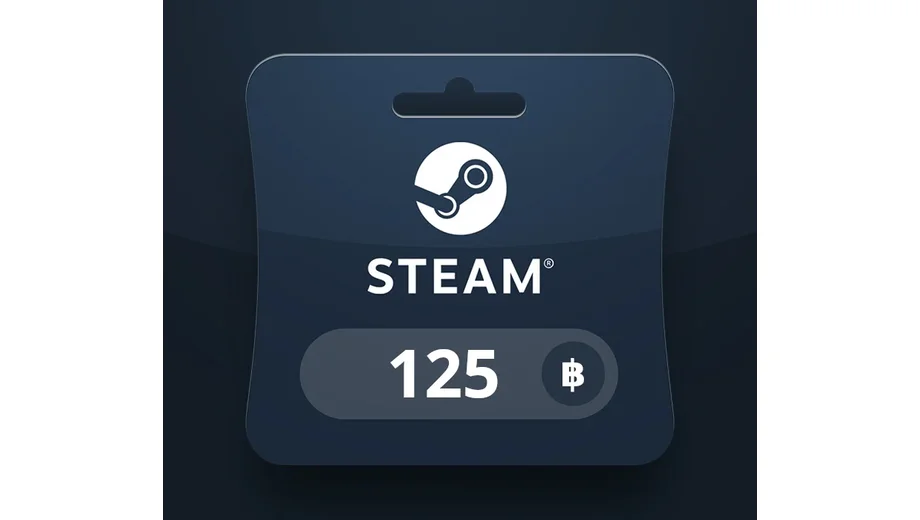 Steam Wallet 125 THB Gift Card (Thailand) gallery image 2