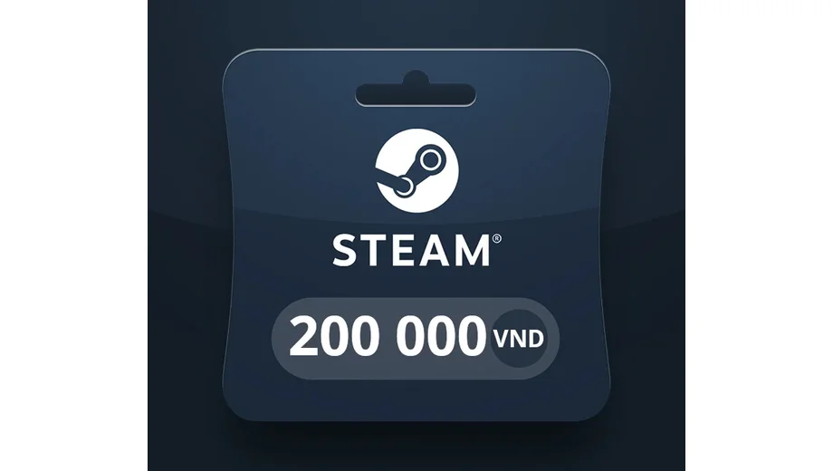 Steam Wallet 200000 VND Gift Card (Global) gallery image 2