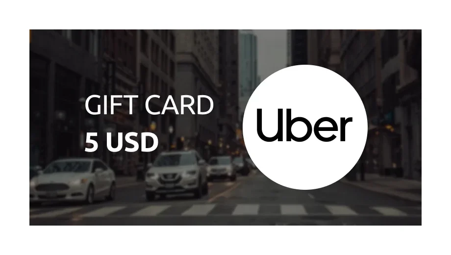 Uber 5 USD Gift Card (United States) gallery image 2