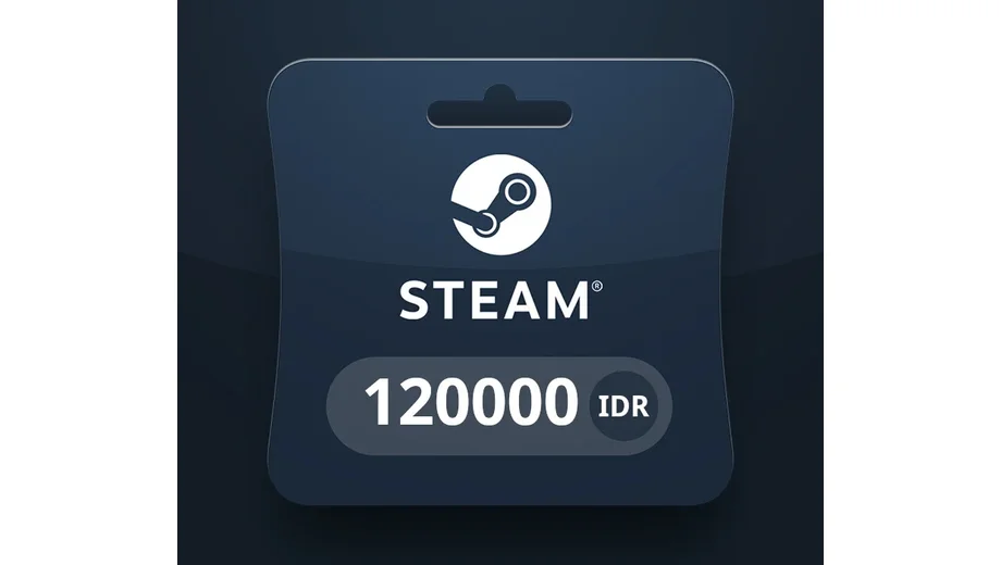 Steam Wallet 120000 IDR Gift Card (Global) gallery image 2