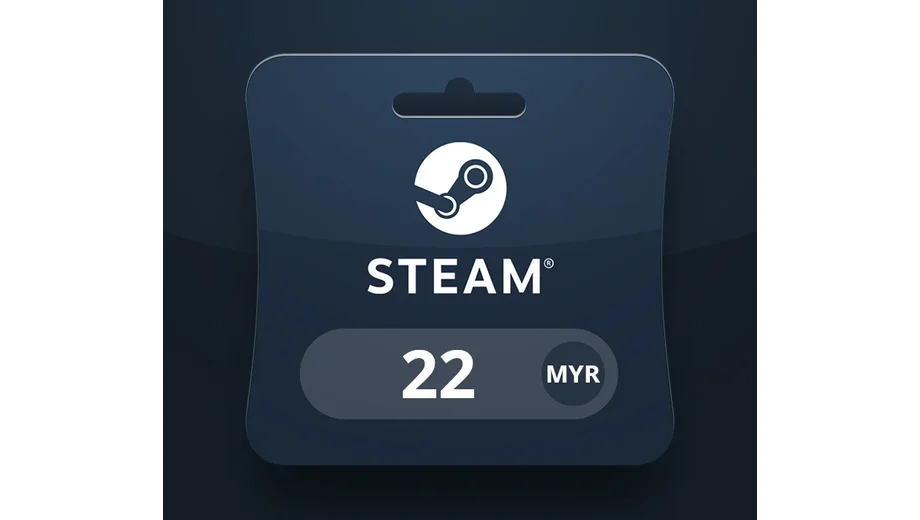 Steam Wallet 22 MYR Gift Card (Global) gallery image 2