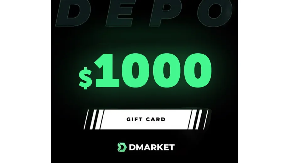 DMarket 1000 USD Gift Card (Global) gallery image 2