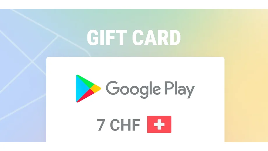 Google Play 7 CHF Gift Card (Switzerland) gallery image 2