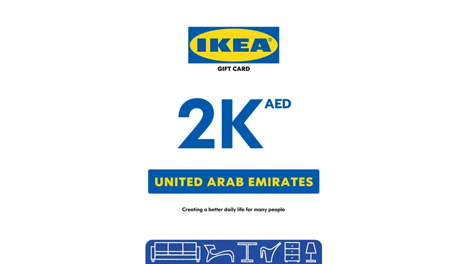 IKEA 2000 AED Gift Card (UAE) gallery image 2