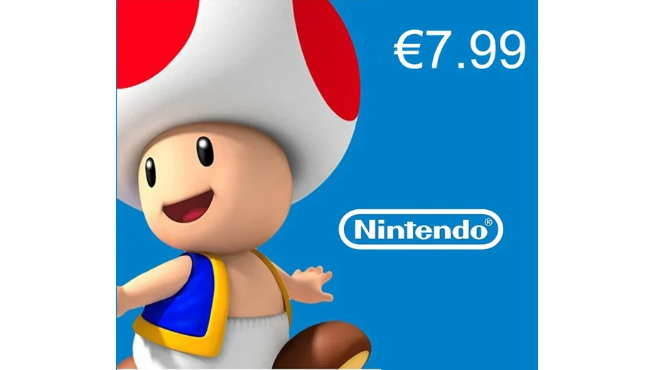 Nintendo eShop 7.99 EUR Gift Card (Italy) gallery image 2