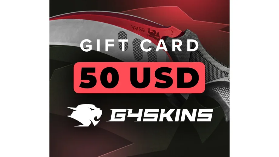G4Skins.com 50 USD Gift Card (ROW) gallery image 2