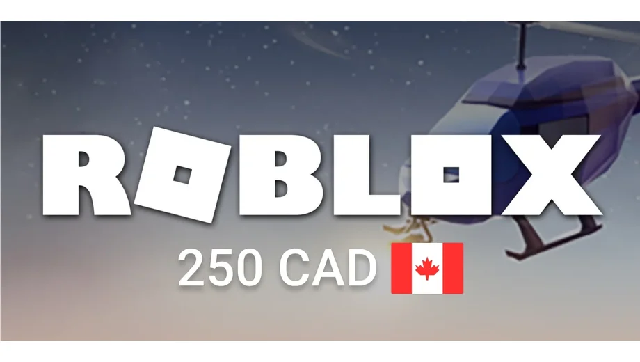 Roblox 250 CAD Gift Card (Canada) gallery image 2